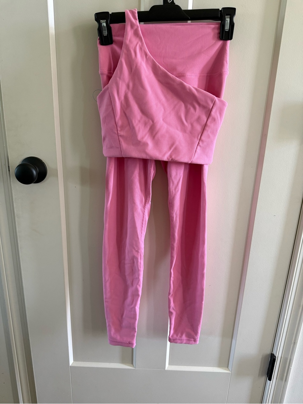 High-Rise Pink Performance Leggings